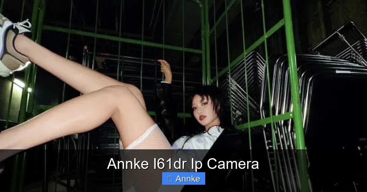 Annke I61dr Ip Camera