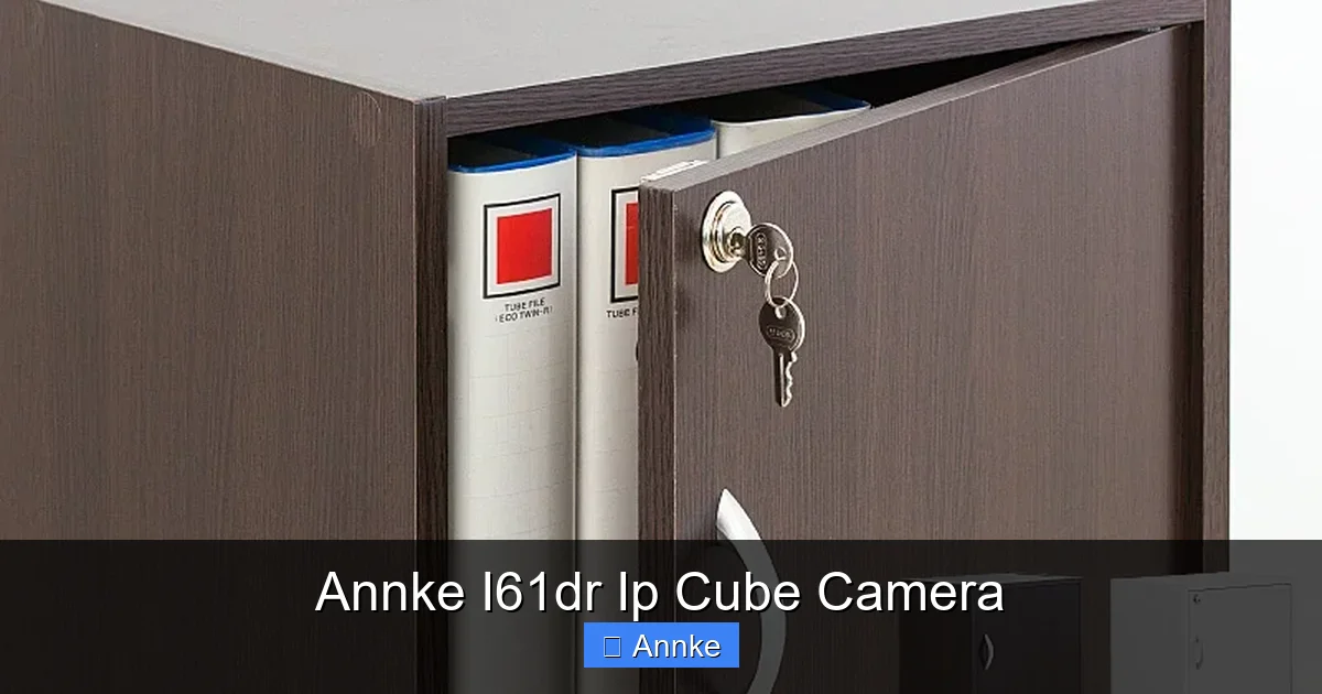 Annke I61dr Ip Cube Camera
