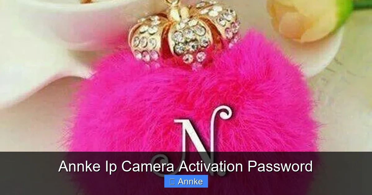 Annke Ip Camera Activation Password