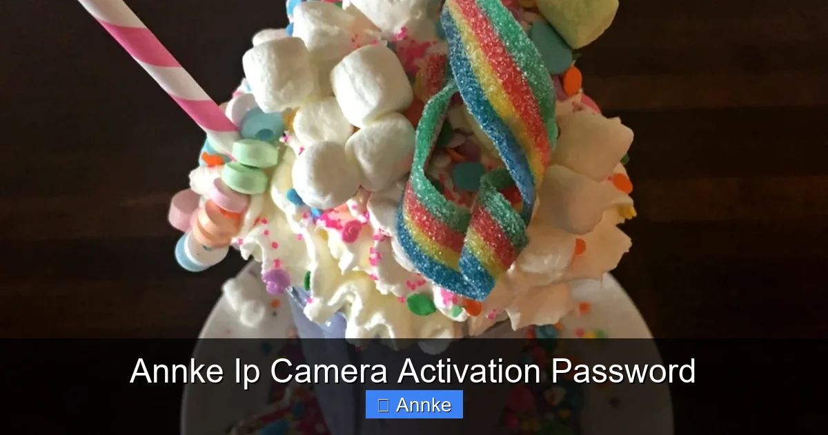 Annke Ip Camera Activation Password
