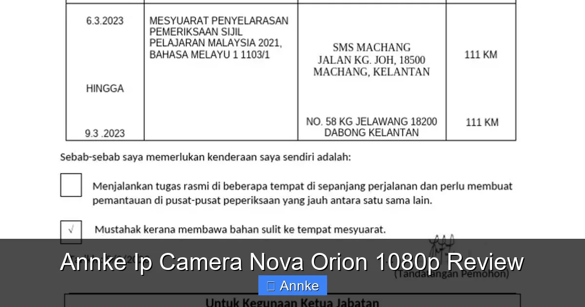 Annke Ip Camera Nova Orion 1080p Review