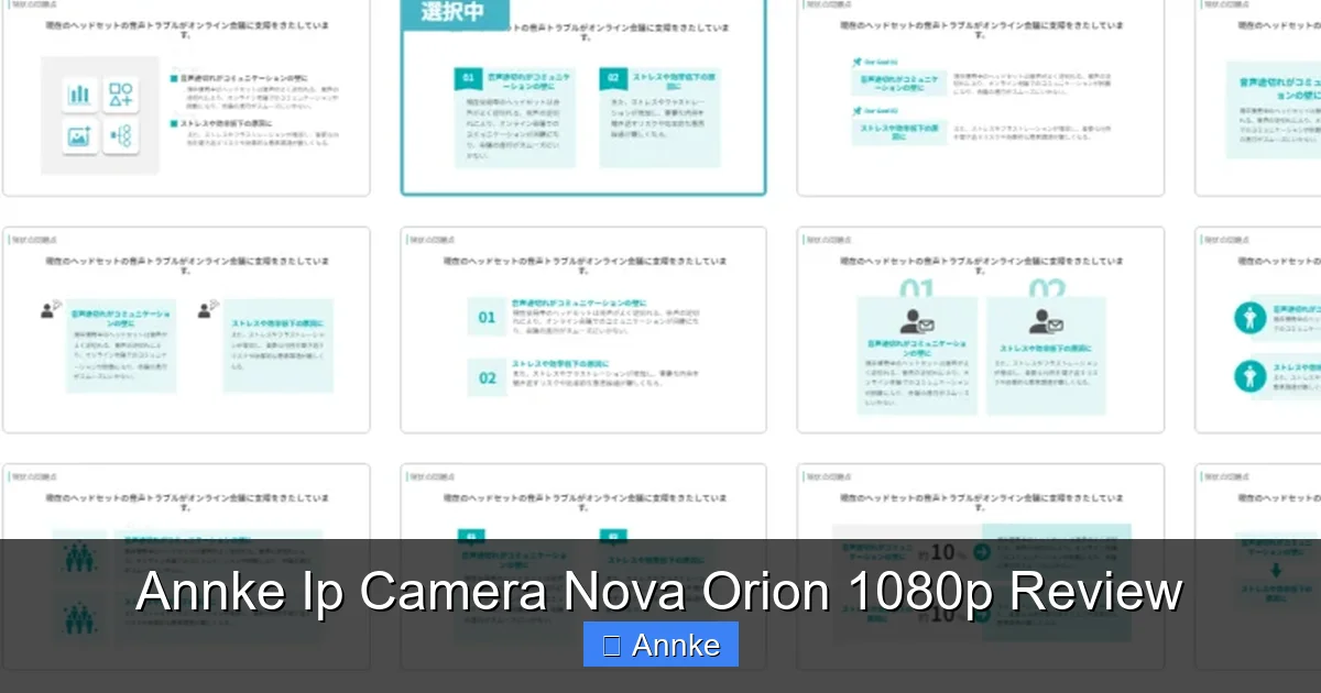 Annke Ip Camera Nova Orion 1080p Review