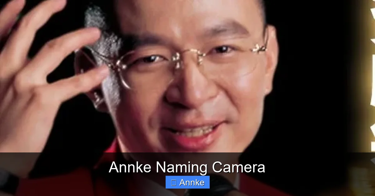 Annke Naming Camera