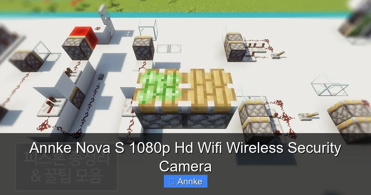 Annke Nova S 1080p Hd Wifi Wireless Security Camera