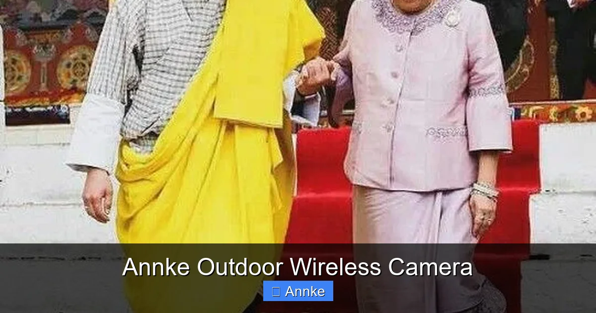 Annke Outdoor Wireless Camera
