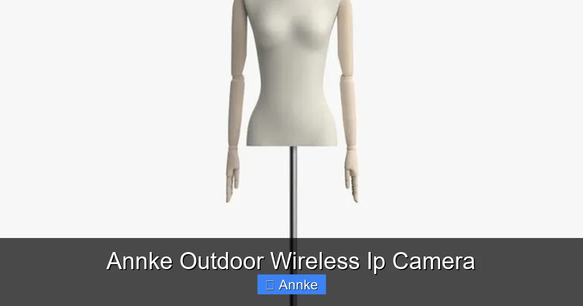 Annke Outdoor Wireless Ip Camera
