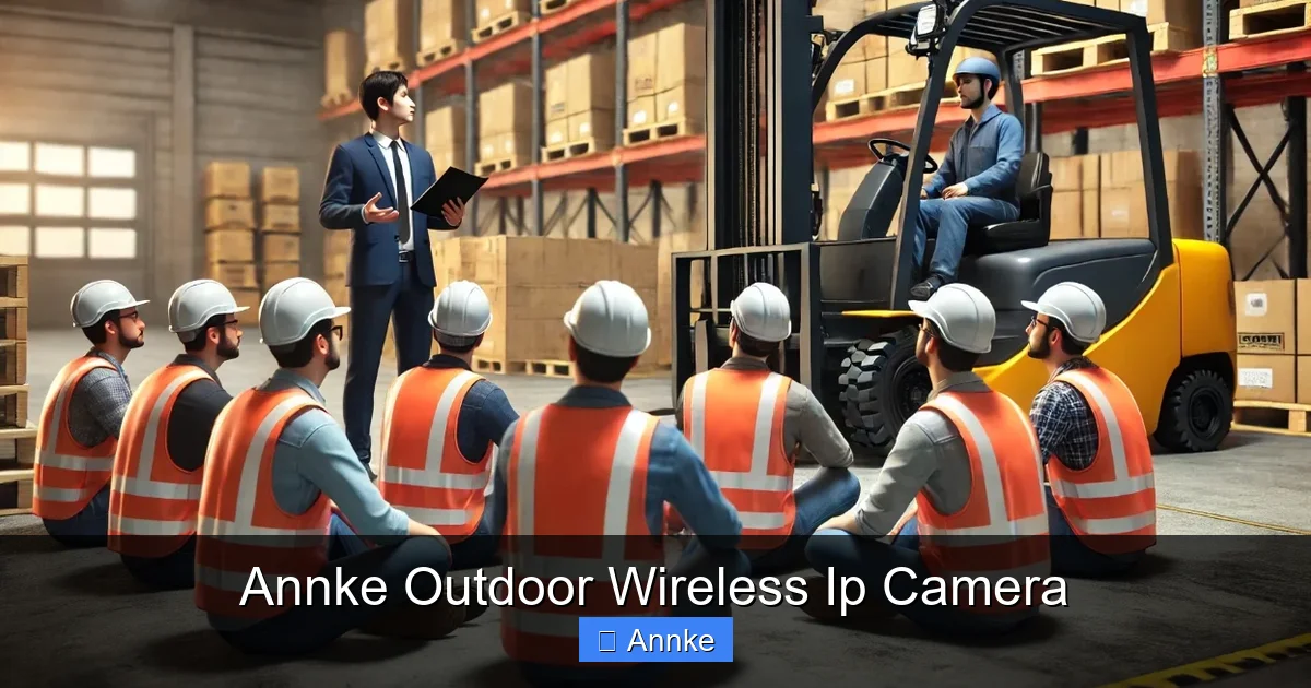 Annke Outdoor Wireless Ip Camera