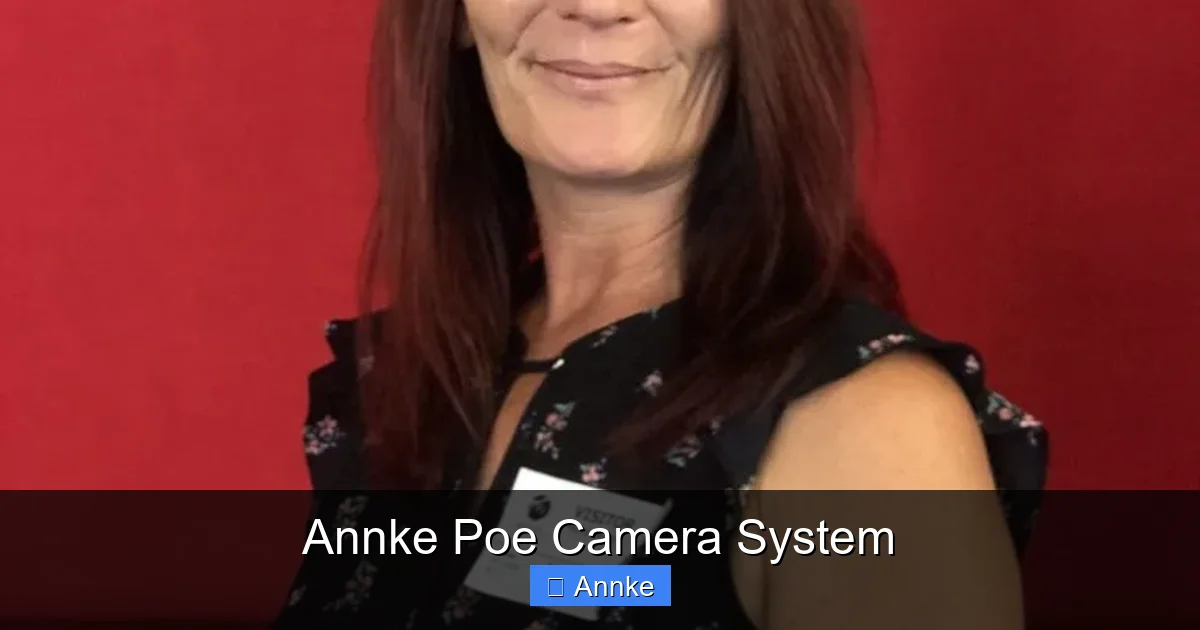 Annke Poe Camera System
