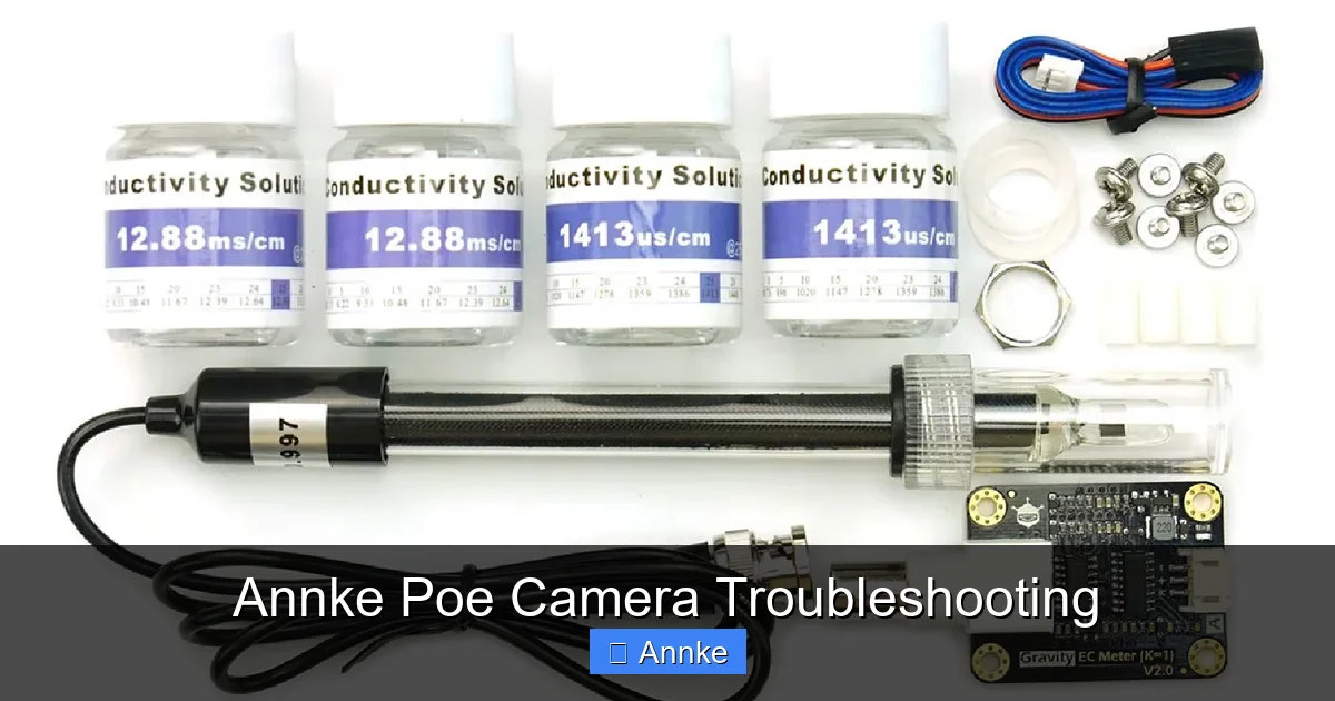 Annke Poe Camera Troubleshooting