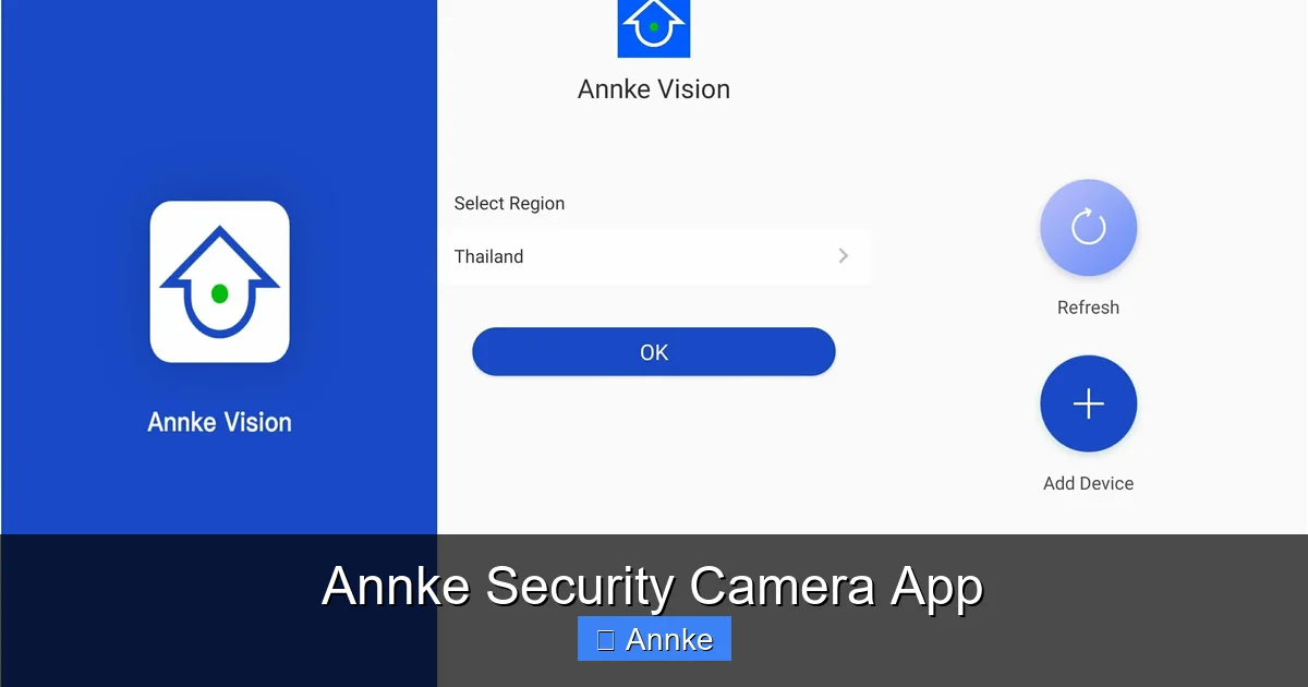 Annke Security Camera App