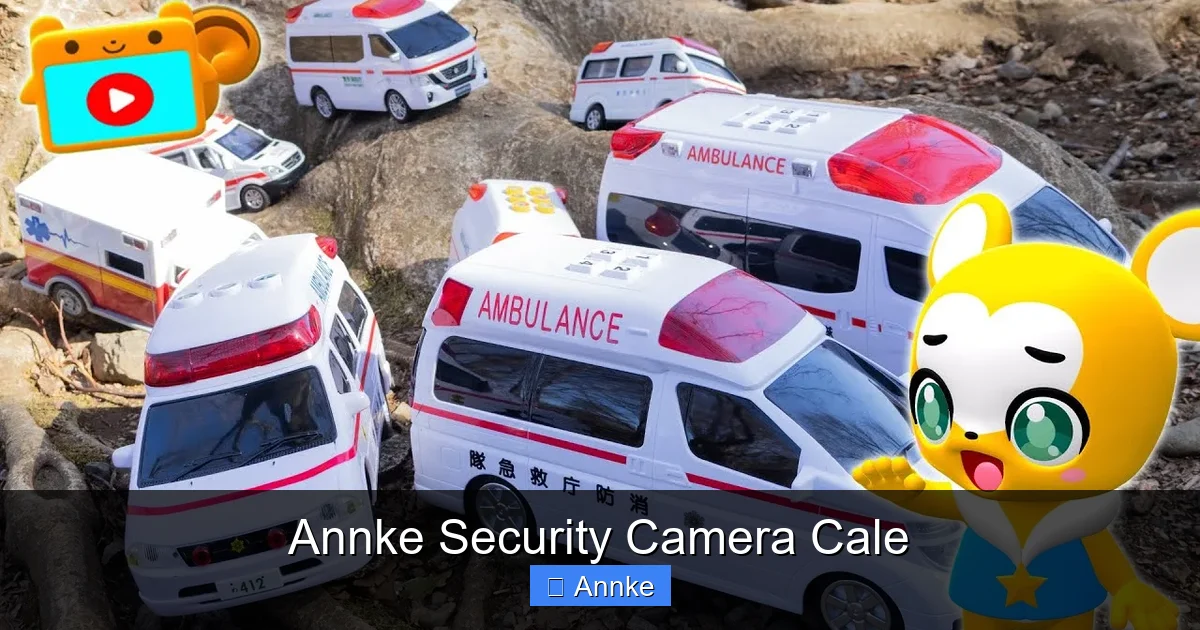 Annke Security Camera Cale