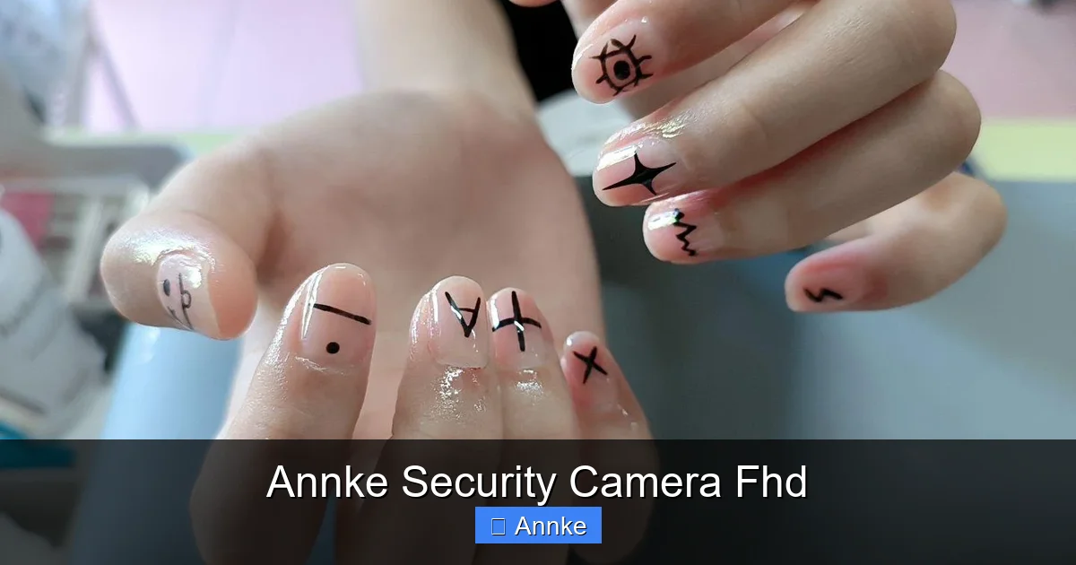Annke Security Camera Fhd