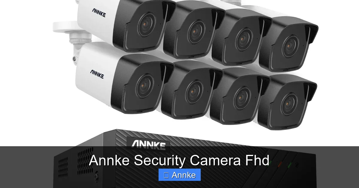 Annke Security Camera Fhd