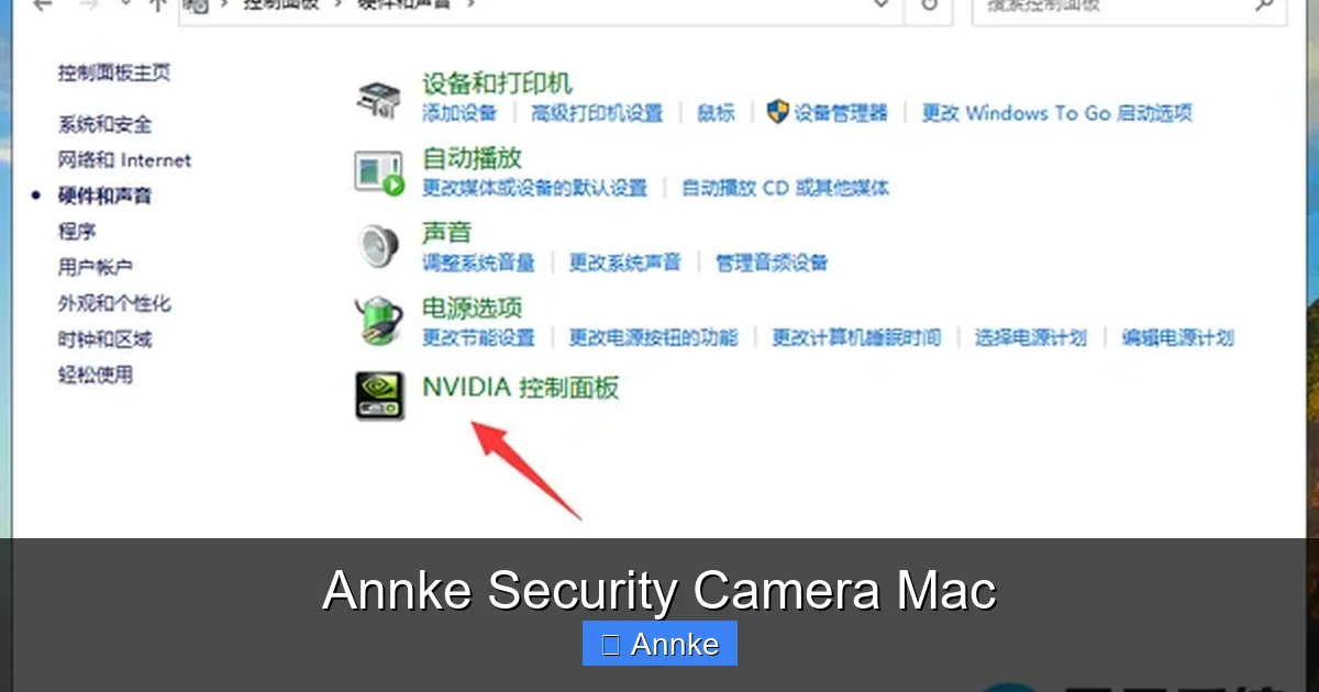 Annke Security Camera Mac
