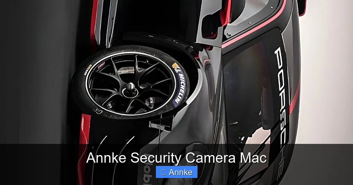 Annke Security Camera Mac