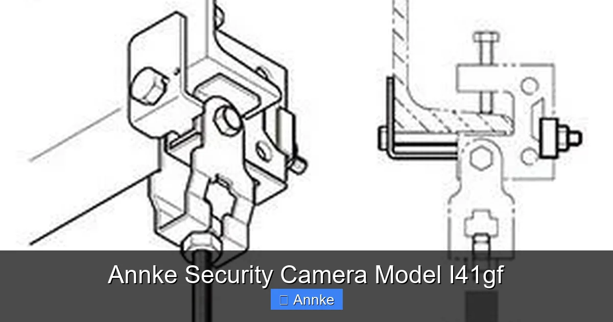 Annke Security Camera Model I41gf