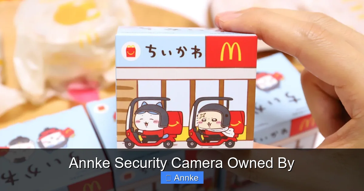 Annke Security Camera Owned By