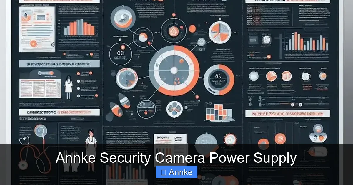 Annke Security Camera Power Supply