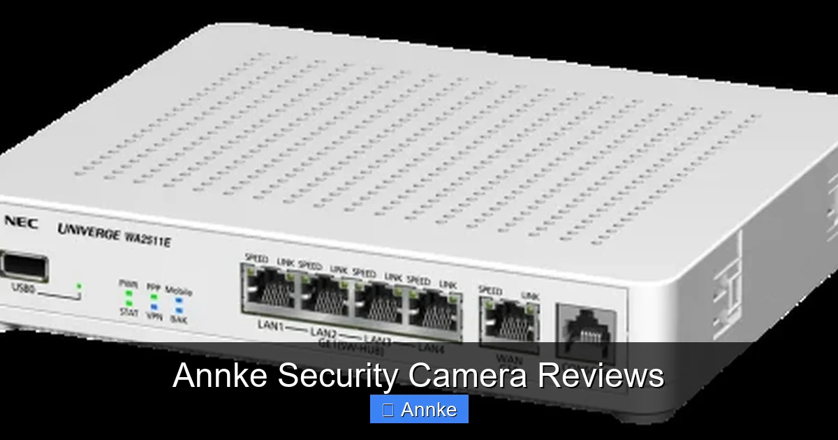 Annke Security Camera Reviews