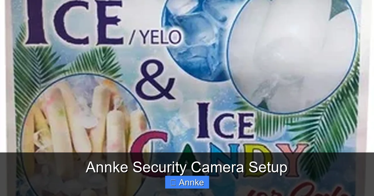 Annke Security Camera Setup