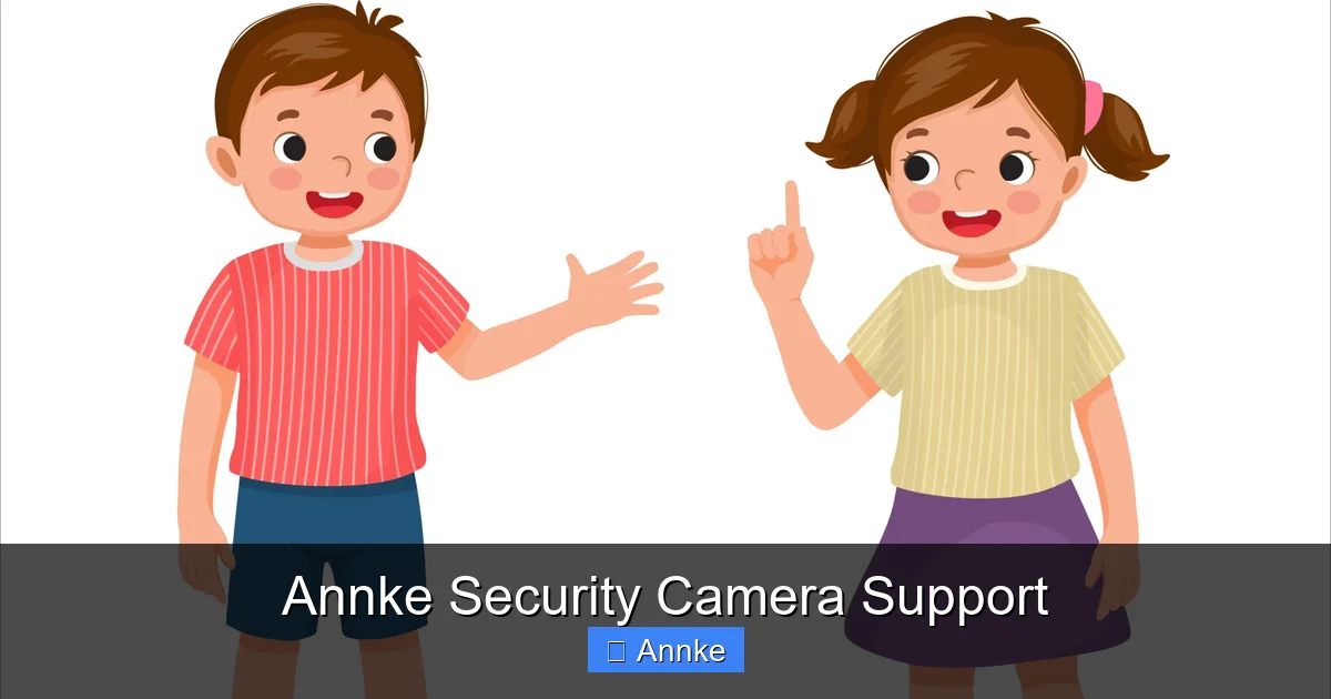 Annke Security Camera Support