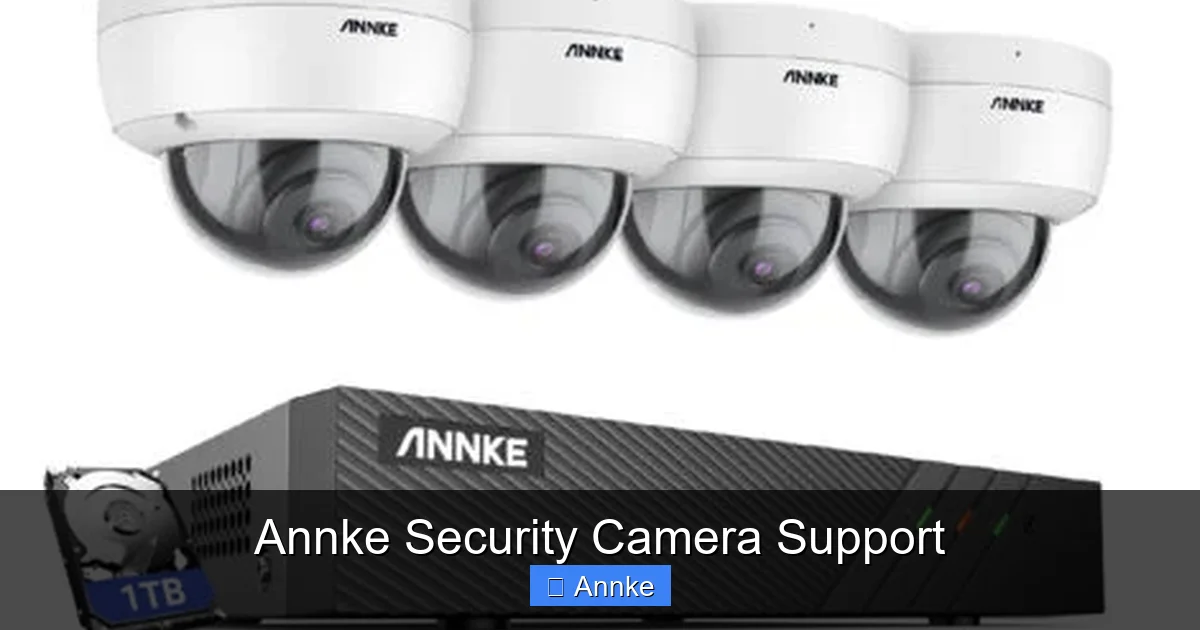 Annke Security Camera Support