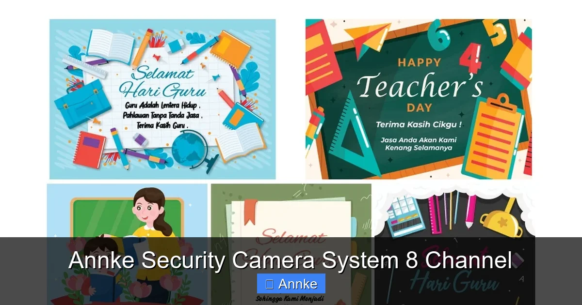 Annke Security Camera System 8 Channel