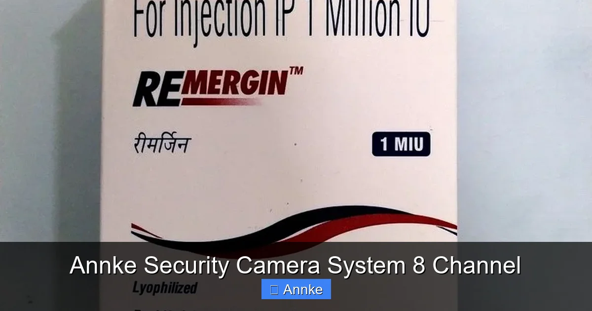 Annke Security Camera System 8 Channel