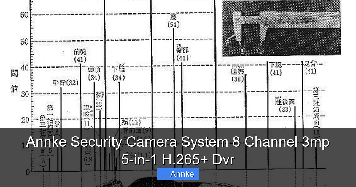 Annke Security Camera System 8 Channel 3mp 5-in-1 H.265+ Dvr