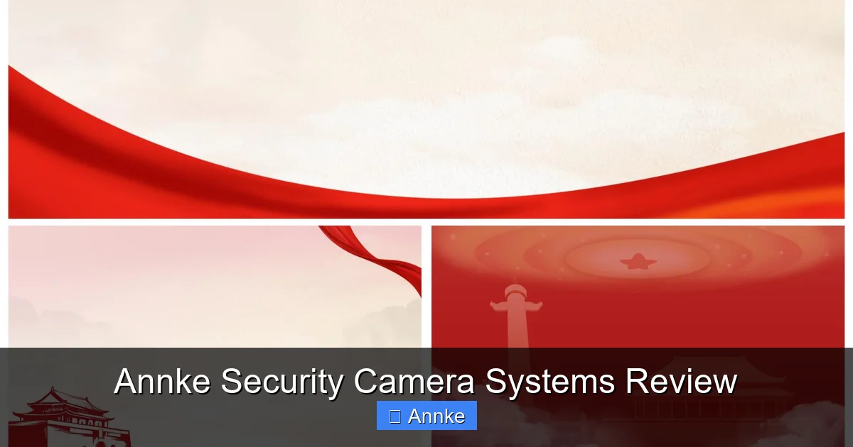 Annke Security Camera Systems Review