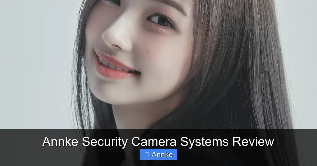Annke Security Camera Systems Review