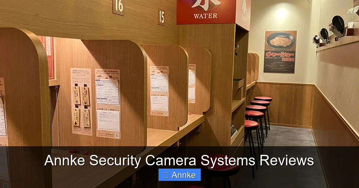 Annke Security Camera Systems Reviews