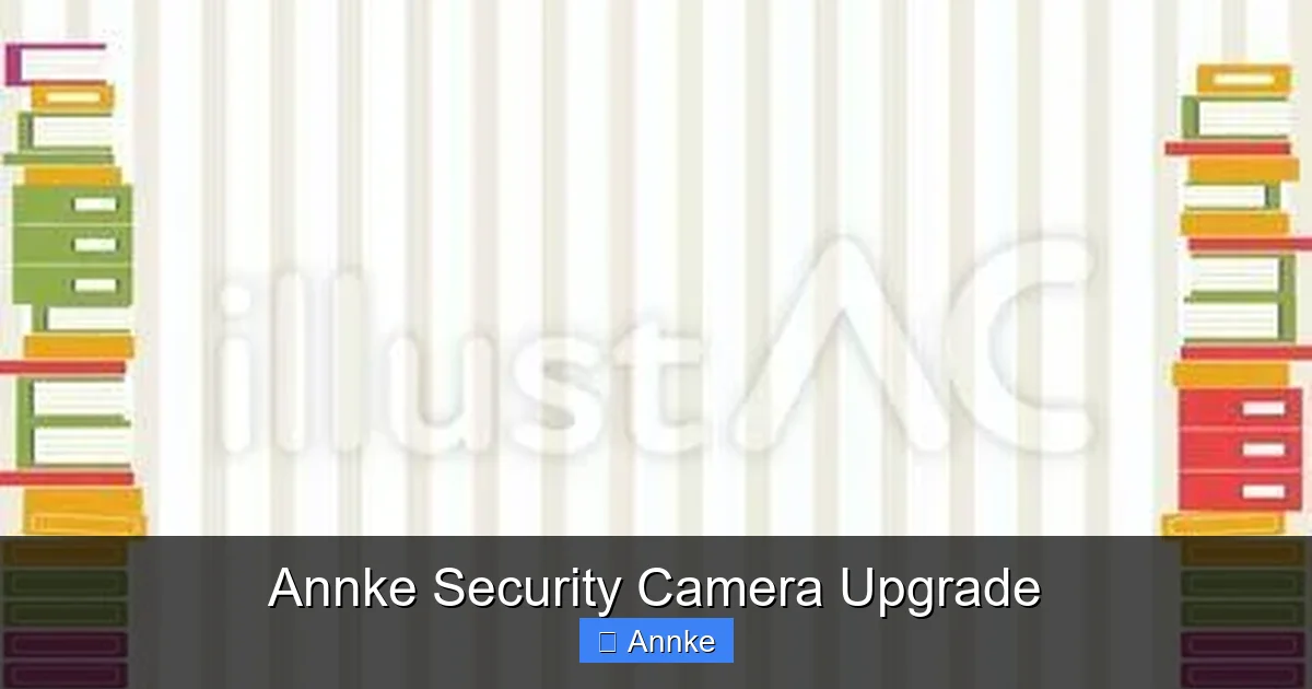 Annke Security Camera Upgrade