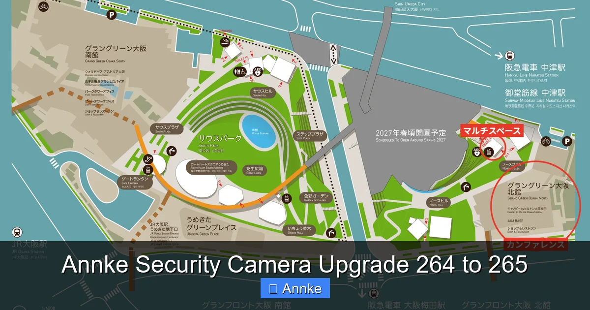 Annke Security Camera Upgrade 264 to 265