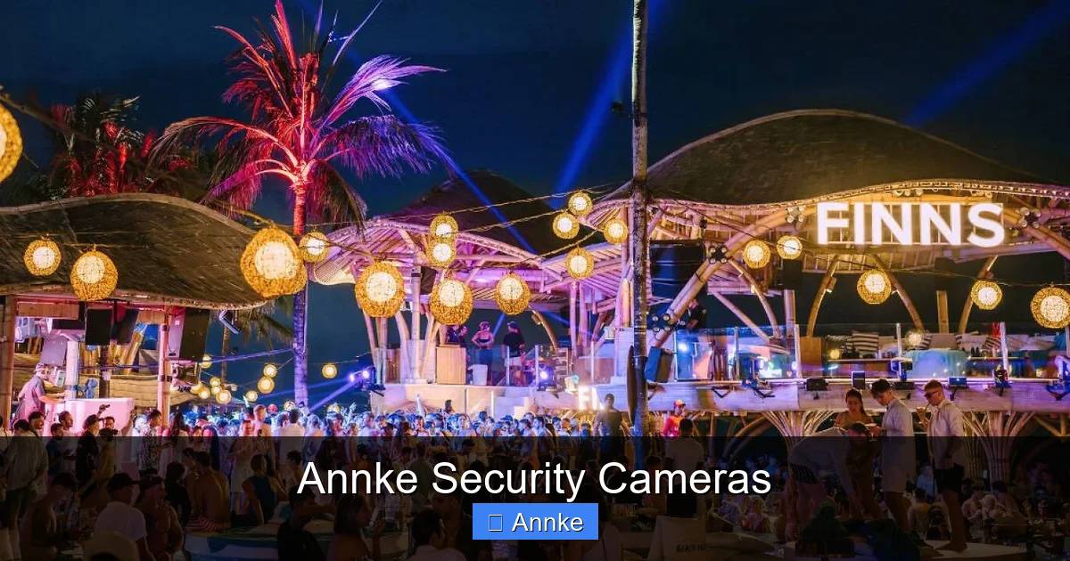 Annke Security Cameras
