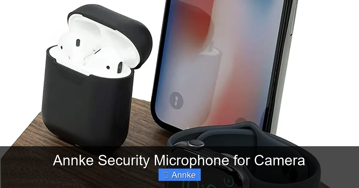 Annke Security Microphone for Camera