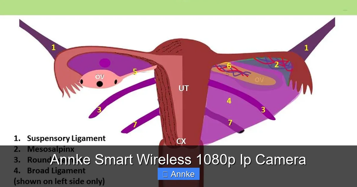 Annke Smart Wireless 1080p Ip Camera