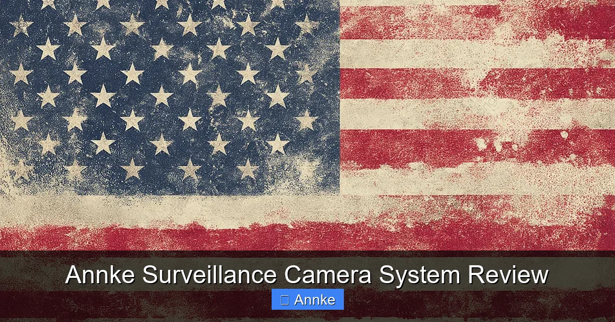 Annke Surveillance Camera System Review