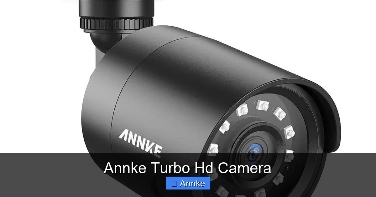 Annke Turbo Hd Camera