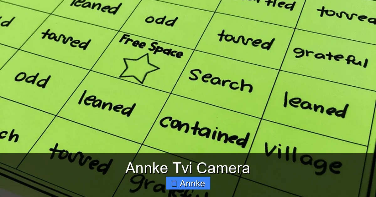 Annke Tvi Camera