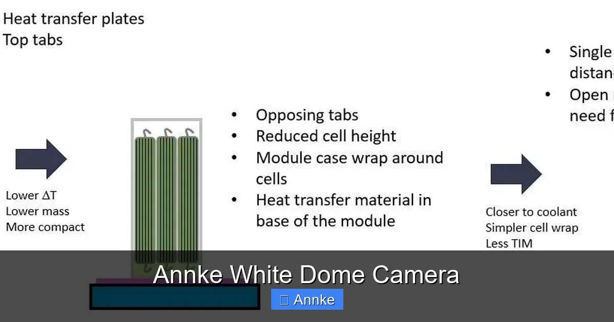 Annke White Dome Camera