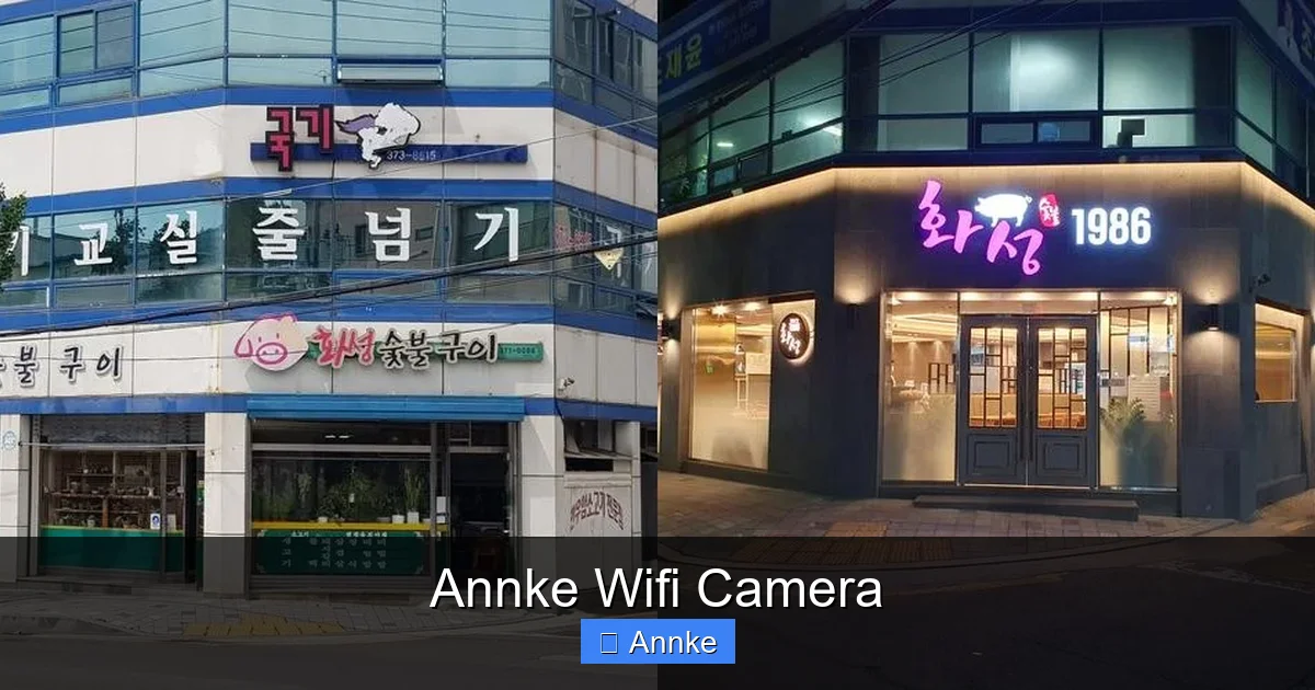 Annke Wifi Camera
