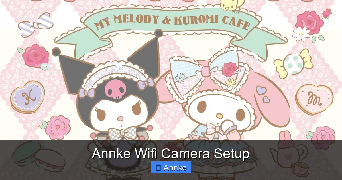 Annke Wifi Camera Setup