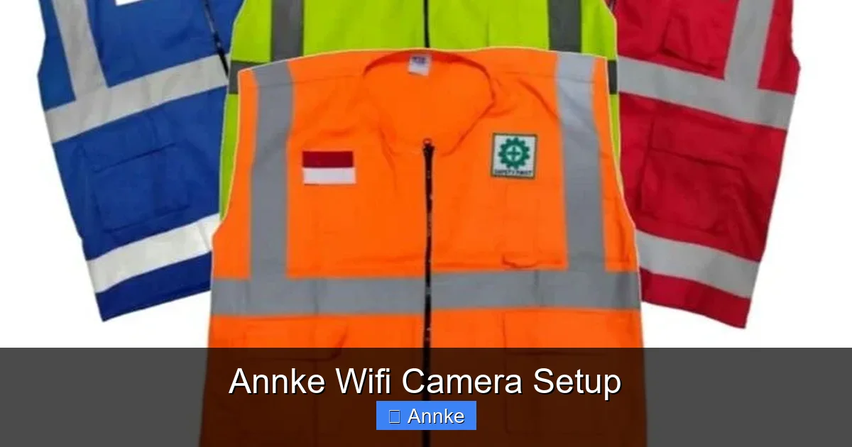 Annke Wifi Camera Setup
