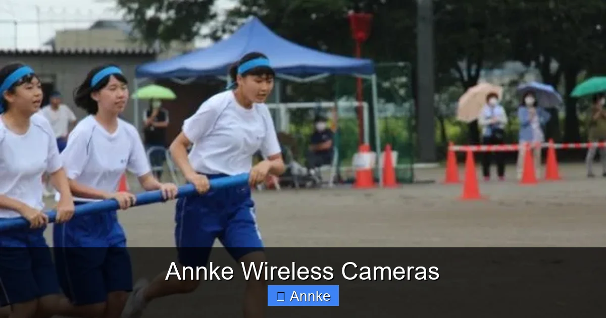 Annke Wireless Cameras