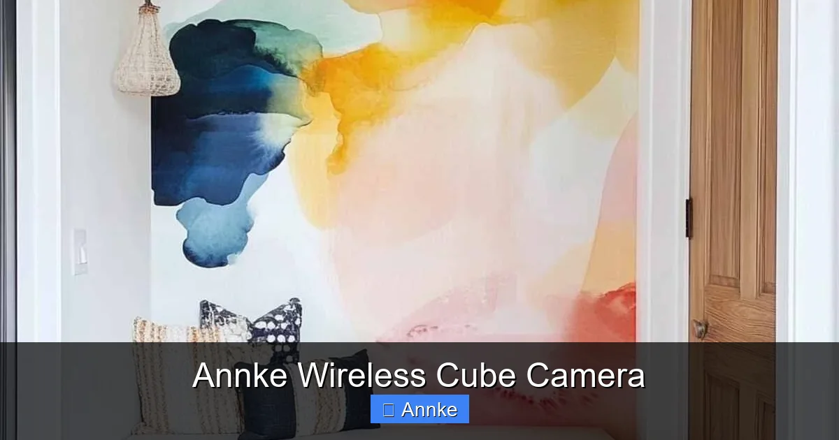 Annke Wireless Cube Camera
