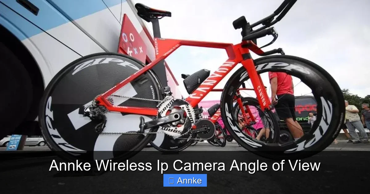 Annke Wireless Ip Camera Angle of View