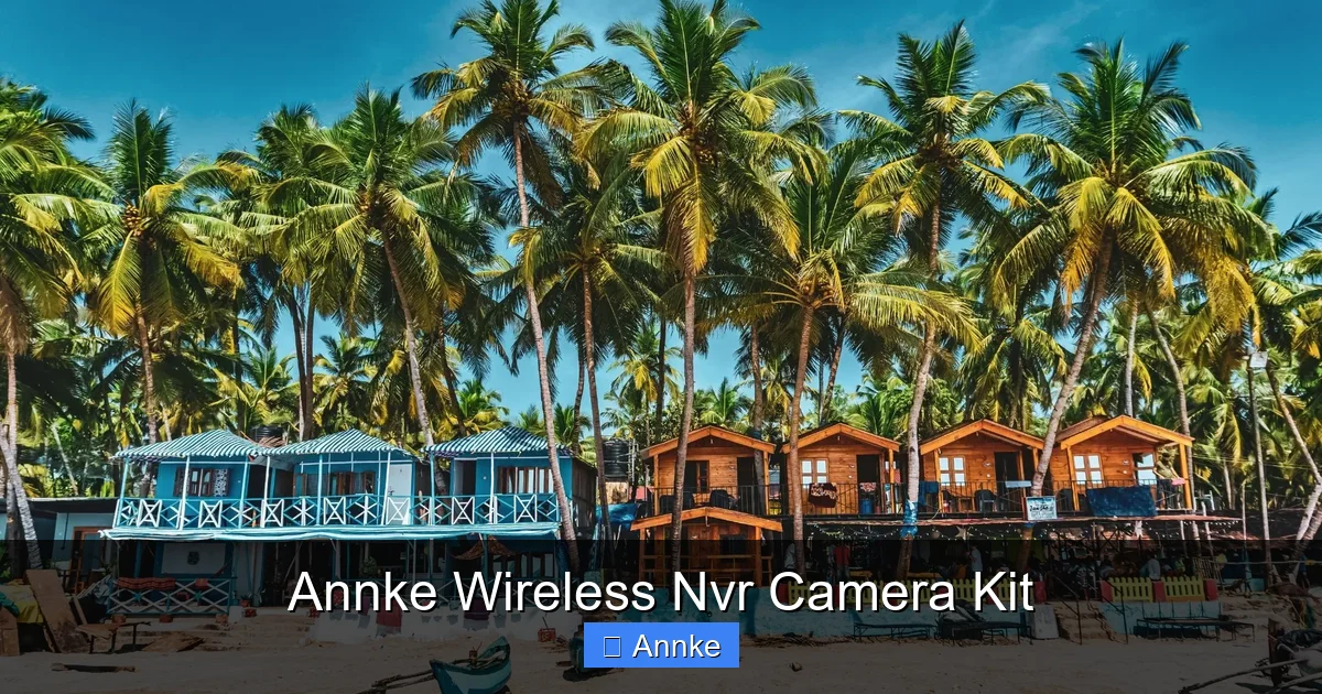 Annke Wireless Nvr Camera Kit