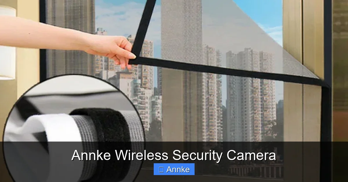 Annke Wireless Security Camera