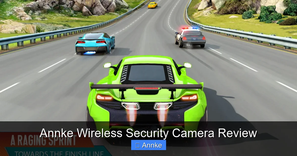 Annke Wireless Security Camera Review
